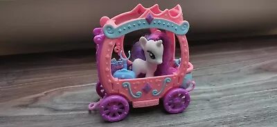 Buy My Little Pony Rarity Royal Gem Carriage With Animal Friend • 18£