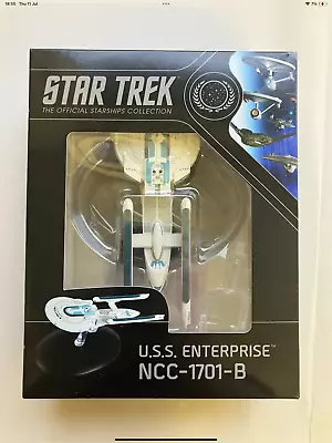 Buy STAR TREK EAGLEMOSS  USS ENTERPRISE B NCC-1701-B Federation Starship Collection • 49.89£