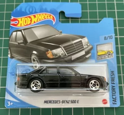 Buy Hot Wheels Mercedes 500E Black Factory Fresh Number 145 New And Unopened • 21.99£