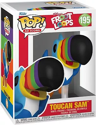 Buy Funko POP Ad Icons Kelloggs - Toucan Sam Flying - Collectable Vinyl Figure - G • 9.59£