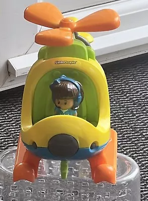 Buy Fisher Price Little People Helicopter Set • 12£