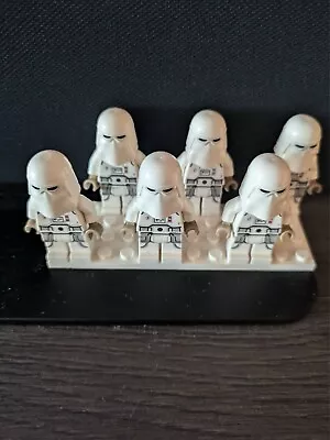 Buy 6 Lego Star Wars Snowtrooper Minifigure Sw1178 Sets 75313 75320 (#1535) • 20£
