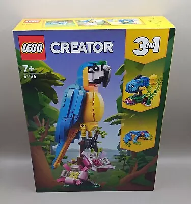 Buy Lego Creator: 3 In 1 Exotic Parrot - 31136 | New Sealed • 12.95£