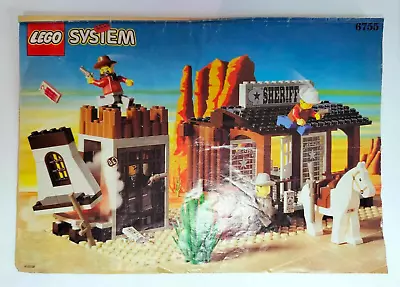 Buy LEGO System Western Cowboys 6755 Sheriff's Lock-Up Notice - Instructions Only • 15.07£