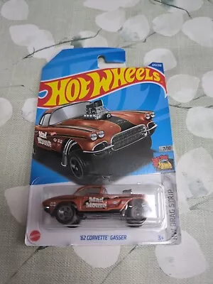 Buy Hot Wheels CUSTOM '62 CORVETTE GASSER HW DRAG STRIP 2022 • 2.75£