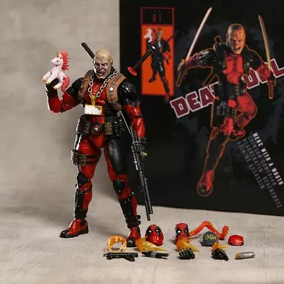 Buy 20cm Anime NECA Deadpool Wade Wilson 8  Action Figure Collectible Box Toys Gift • 59.98£