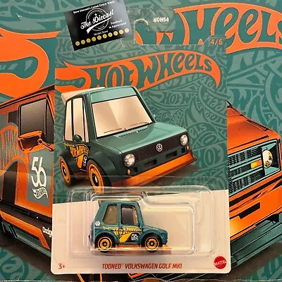 Buy HOT WHEELS Pearl And Chrome Tooned Volkswagen Golf Mk1 US Exclusive 1:64 Diecast • 5.99£