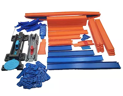 Buy HOT WHEELS Tracks And Accessories 74pc Lot Assorted Track Sizes Ramps Launchers • 32.61£