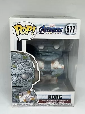 Buy Funko Pop! Avengers Endgame - Korg #577 Vinyl Figure • 12.99£