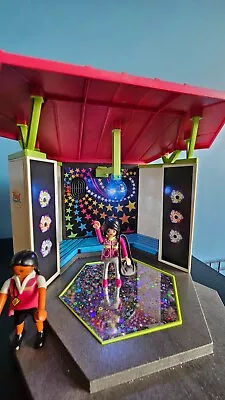 Buy Used Playmobil Hotel Disco With Music And Flashing Lights • 5£