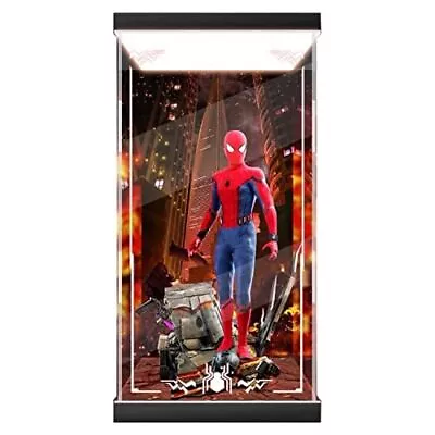 Buy Hot Toys Spider-Man: Homecoming Spider-Man 1/4 Scale Acrylic Case (No Lighting) • 387.50£