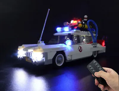 Buy LED Lighting Kit For Ghostbusters ECTO-1 , Remote Light Set For LEGO 10274 Model • 22.56£