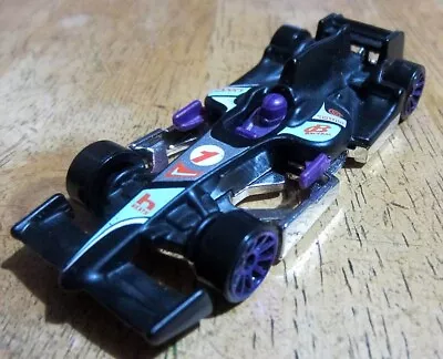 Buy Hot Wheels F1 Racer Matte Black/Purple Die Cast Model Car Collectable • 5£