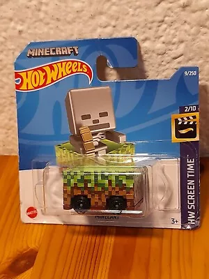 Buy Hot Wheels 2/10 - 9/250 MINECRAFT Minecart Screen Time HW Screen Time • 15.17£