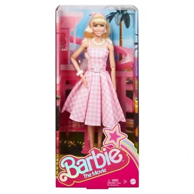 Buy Mattel Barbie Doll Signature The Movie Barbie In Pink Gingham Dress 3+ Year • 62.41£