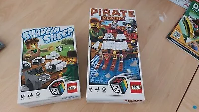 Buy LEGO Games: Shave A Sheep (3845) & Pirate Plank (3848) Boardgames • 15£