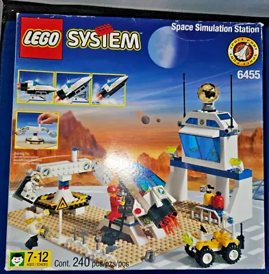 Buy Vintage LEGO 6455 Space Port Simulation Station With Boxes & Instructions Comple • 34.99£