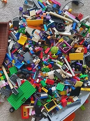 Buy LEGO Loose 2KG Bundle - Job Lot Of Random Pieces Lego Bundle Pieces Mixed Lego • 9.90£