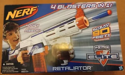 Buy NERF N-strike Elite Retaliator Blaster NEW RARE • 48£