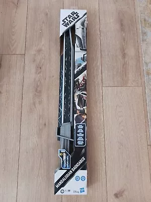 Buy Hasbro Disney Star Wars Mandalorian Darksaber Lightsaber Light & Sound Toy  • 12£