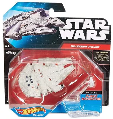 Buy Star Wars Hot Wheels The Force Awakens (2014) Millenium Falcon Toy Starship • 18.44£