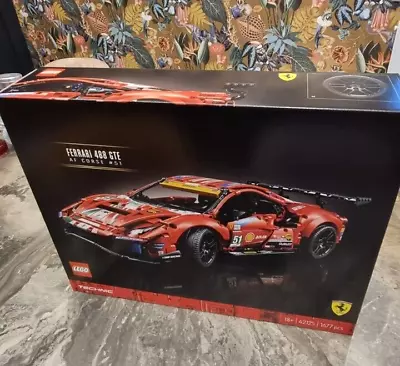 Buy LEGO Technic 42125 Ferrari 488 GTE AF Corse #51 • 86£