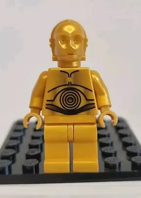 Buy Genuine LEGO STAR WARS C-3PO MINIFIGURE PEARL GOLD Protocol Droid SW0161  • 4.99£