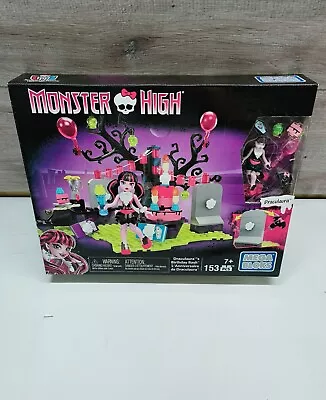 Buy Mega Bloks Monster High Draculauras Birthday Bash 153pc Building Set Toy Age 7+ • 24.99£