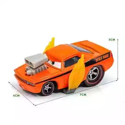 Buy Disney Pixar Cars Snot Rod With 2 Flames Diecast 1:55 Movie Toy Metal Model Gift • 6.38£