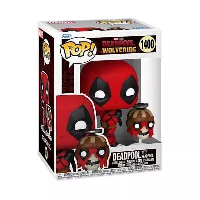 Buy Funko Pop! & Buddy: Deadpool & Wolverine - Deadpool With Headpool - Collectable  • 16.63£