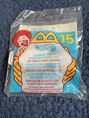 Buy McDonalds Hot Wheels Worsham Funny  Car Happy Meal Toy 99  New Sealed • 2.99£