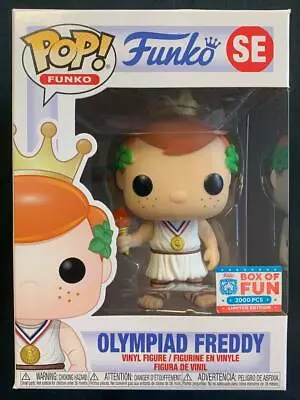 Buy Pop Funko Se Olympaid Freddy Box Of Fun Limited To 2000 Pieces Fundays Olympics • 21.43£