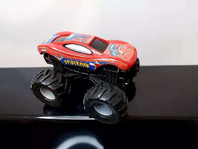 Buy Mattel Hot Wheels Spider Man Monster Truck 1/43 Scale Monster Jam Friction Power • 14.99£