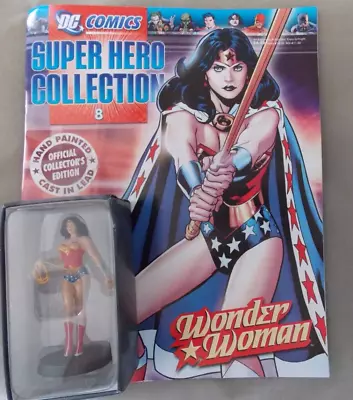 Buy Wonder Woman Eaglemoss Dc Comics Superhero Collection Boxed Model & Magazine • 10£