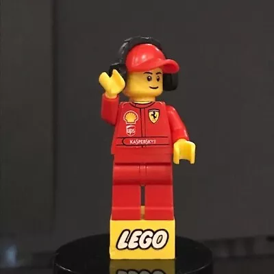 Buy LEGO Racers Ferrari Minifigure, F1 FERRARI MARSHALL Rac056 - Excellent Condition • 1.25£