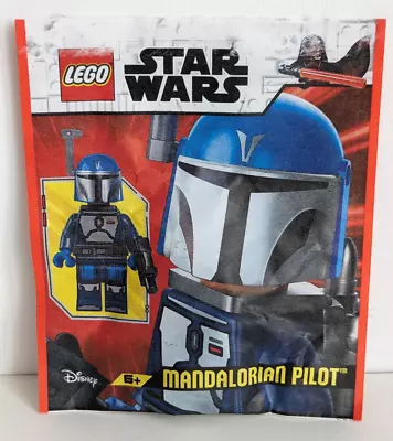 Buy NEW LEGO Star Wars Mandalorian Pilot Minifigure 912401 SW1259 FREE P&P 75348 • 5.99£