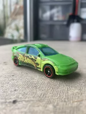 Buy Very Rare - Hot Wheels Green Plastic Mk1 Ford Focus • 1£