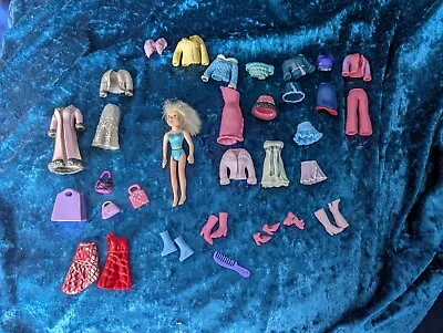 Buy Vintage Mattel Polly Pocket Doll And Accessories • 12£