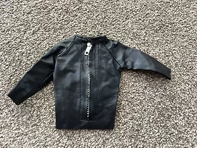 Buy Vintage 1970s Palitoy Action Man Black Leather Jacket • 6£