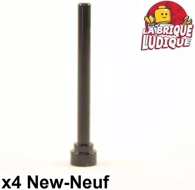 Buy LEGO 4x Antenna Toe Dish 4H Antenna Flat Top 1x4 Black/Black 3957b New • 1.60£