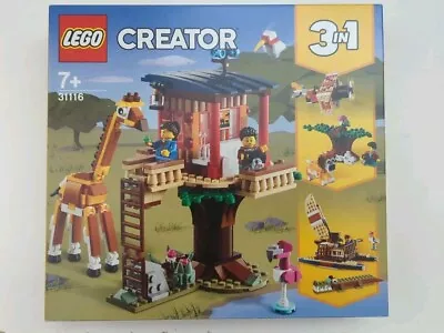 Buy LEGO Creator 31116 Safari Wildlife Tree House 3-in-1 BRAND NEW RETIRED SEALED • 30£