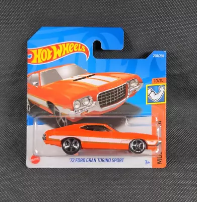 Buy Hot Wheels - 72 Ford Gran Torino Sport 250/250 - Muscle Mania 10/10 - 2022 • 6.95£