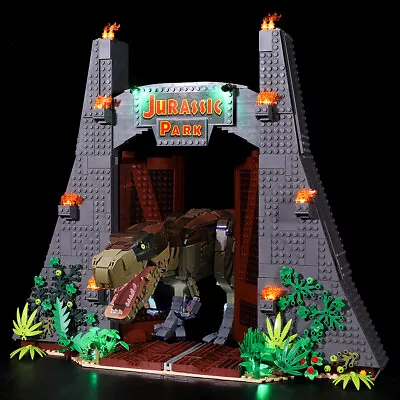 Buy LocoLee LED Light Kit For Lego 75936 Jurassic Park T. Rex Rampage Lighting Set • 49.98£