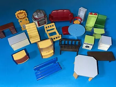 Buy Playmobil Furniture Bundle Dolls House Mansion Spares Repairs • 6.99£