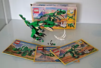 Buy Lego Creator 31058, Mighty Dinosaurs. Complete With Box & Instructions. • 4£