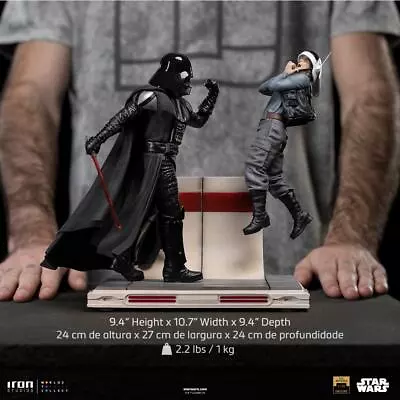 Buy STAR WARS Darth Vader Kills Rebel Deluxe Statue 1/10 Scale Iron Studios Sideshow • 421.52£