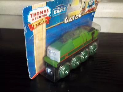 Buy Fisher Price Wooden Railway Collection Gator New  • 20£