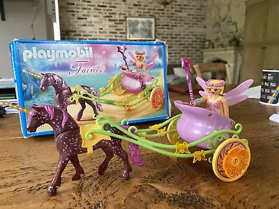 Buy Playmobil 9136 Chariot/Fairy/unicorn • 4.99£