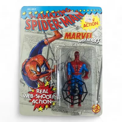 Buy Vintage Toy Biz The Amazing Spider-Man Marvel Super Heroes Carded Figure Opened • 16.75£