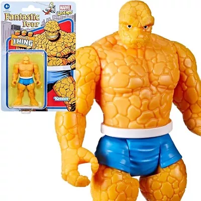 Buy Marvel Legends Retro The Thing Fantastic Four Kenner Hasbro NEW Toy Unpunched • 15.99£